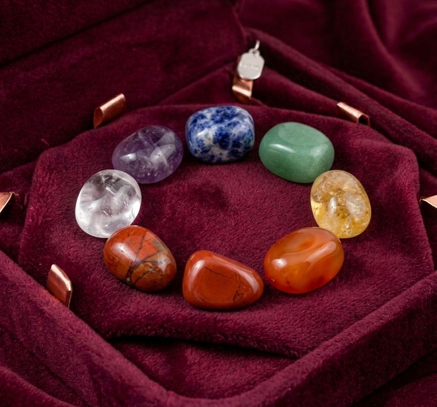 Seven Chakras Tumble Set