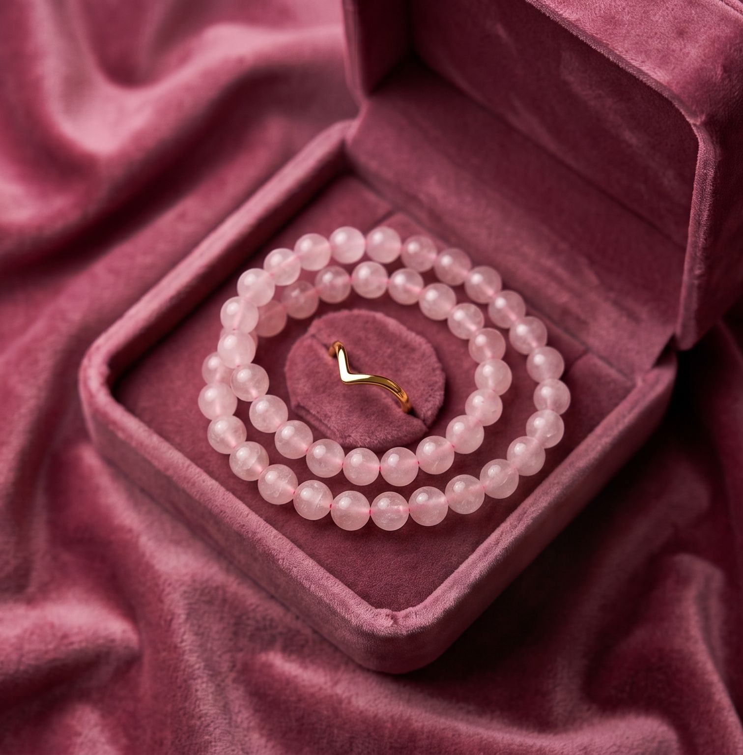 Rose Quarts Bracelet