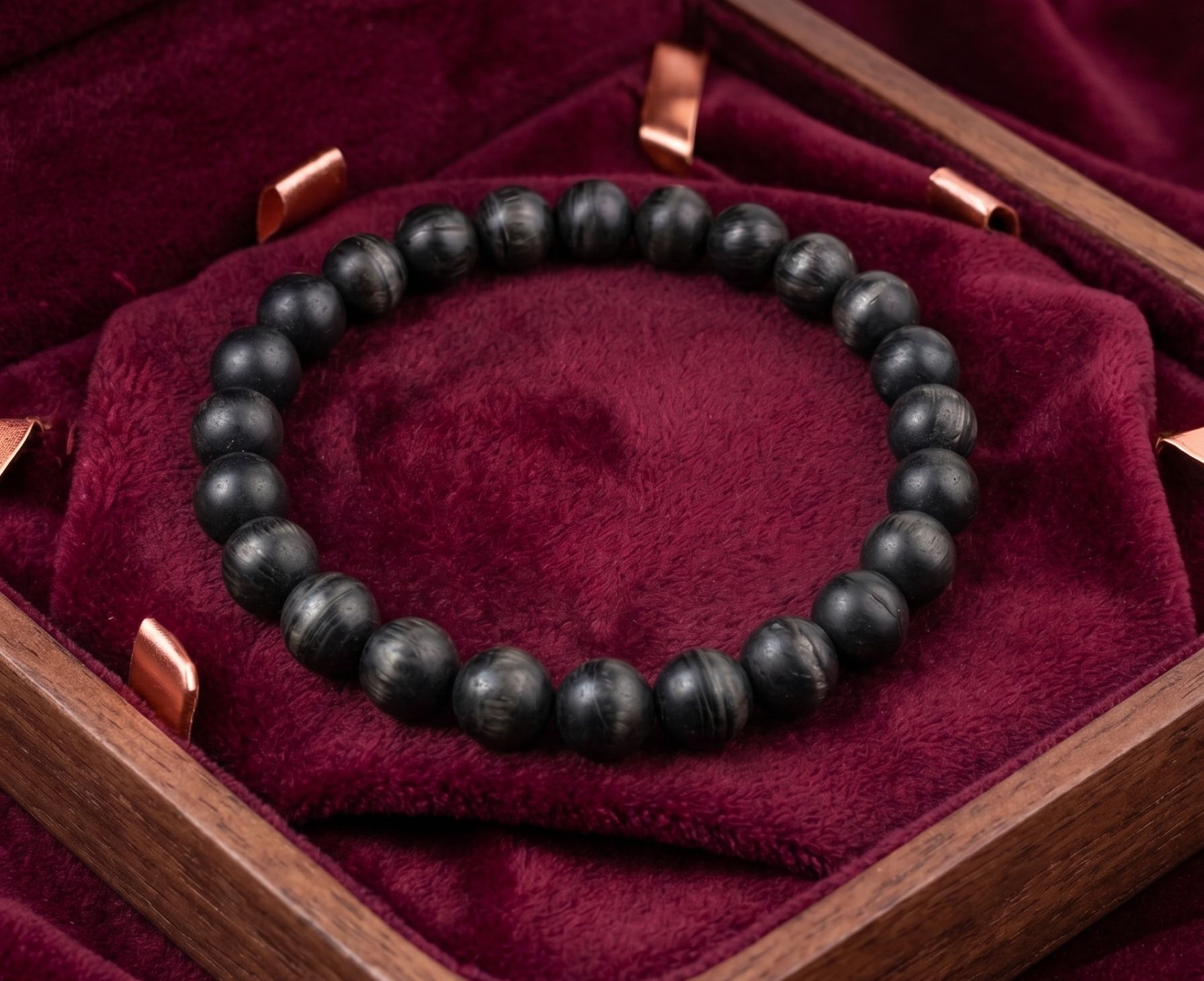 Apache Tear Bracelet